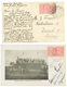 "AMERICAN LEGATION ABYSSINIA" : 1910/13 2 Cards With 1/2g From AMERICAN LEGATION ADIS-ABEBA To SWITZERLAND. Vf. - Ethiopia