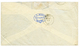 HAITI - MARITIME French Line : 1876 FRANCE 25c(x4) Canc. LE CAP-HAITIEN PAQ FR. D On Envelope To FRANCE. 1 Stamp With Sm - Haïti