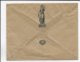 1917 - ENVELOPPE TRANSPARENTE PUB DECOREE (DEWAS) à AMIENS (SOMME) - 1877-1920: Periodo Semi Moderno