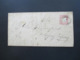 DR Brustschild 1874 Brief Mit Inhalt Stempel K1 Tiefenbach Michel Nr. 25 EF 3 Kreuzer - Lettres & Documents