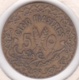 Syrie - Protectorat Française, 5 Piastres 1936 Aile, En Bronze Aluminium , Lec# 27 - Syria