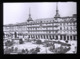 Plaza Mayor Of Madrid SPAIN - Magic Lantern Slide (lanterne Magique) - Glass Slides