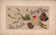 CPA Embroidered Silk LLong Time Ago, For Auld, - Embroidered