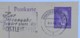 04.04.1944 (!!!) DR Postkarte Braunschweig Nach Braunlage, Ganzsache P 312/08, Freistempel "Ortsangabe Postleitzahl"" - Briefe U. Dokumente