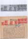 08.05.1919. KINGDOM OF SHS, CHAIN BREAKERS, ZEMUN, 6 STAMPS WITH ERROR, 4x RED, POSTAL STAMPS AS REVENUE - Briefe U. Dokumente