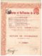 Titre De 1913 - Huileries Et Raffineries De La Lys (Etablissements Pien-Verhaest) - N° 1499 - Industrie