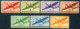 1941-44 United States MNH OG Complete Airmail Set Of 7 Stamps" DC3 Aircraft"  Yt. A26/32 - 2b. 1941-1960 Unused