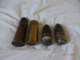 LOT DE 3  OGIVES Et 2 DOUILLES OBUS ...37/85...NEUTRALISES SANS DANGER - Decorative Weapons