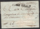 Pli De 1794 De NICE Port Du Avec Marque Linéaire ARMEE D'ITALIE > ??? - Marques D'armée (avant 1900)