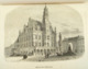 Gravure Sur Bois 'Hôtel De Ville à Audenaerde', 1844/ Wood Engraving 'City Hall Of Oudenaerde' (B), Oudenaarde - Prenten & Gravure