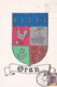 PS / Pub Labo LA BIOMARINE . Cpsm 10x15 .Blason / Armoiries ORAN - Oran