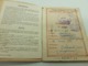 1948 Saar Sarrois Passport Passeport Reisepass  Issued In Sarrebruck - Full Of Visas - AMG Revenues Fiscal Timbres - Documentos Históricos