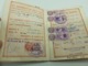 1948 Saar Sarrois Passport Passeport Reisepass  Issued In Sarrebruck - Full Of Visas - AMG Revenues Fiscal Timbres - Documents Historiques