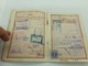 Delcampe - 1948 Saar Sarrois Passport Passeport Reisepass  Issued In Sarrebruck - Full Of Visas - AMG Revenues Fiscal Timbres - Documentos Históricos
