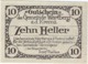 Austria (NOTGELD) 10 Heller Wartberg 31-12-1921 Kon-fs 1141 A.3 Marrón Oscuro UNC Ref 3650-1 - Austria