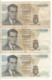 Belgique - Lot 3 Billet 20 Francs Frank (Baudouin Atomium 1964) (3) - Autres & Non Classés