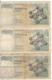 Belgique - Lot 3 Billet 20 Francs Frank (Baudouin Atomium 1964) (5) - Autres & Non Classés