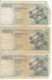 Belgique - Lot 3 Billet 20 Francs Frank (Baudouin Atomium 1964) (9) - Andere & Zonder Classificatie