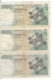 Belgique - Lot 3 Billet 20 Francs Frank (Baudouin Atomium 1964) (12) - Andere & Zonder Classificatie
