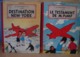 BD. 41. Le Testament De M. Pump Et Destination New York, Le Stratonef H.22. Hergé1951 - Jo, Zette & Jocko
