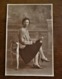 Oude FOTO-kaart  Zittende Dame  Door Fotograaf  OMER  D' HAESE  AALST - Geïdentificeerde Personen