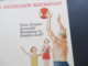 Deutsches Reich 1940er Jahre Private PK Unfallverhütung Der Deutschen Reichspost 2 Motive Bester Unfallschutz Ungebrauch - Covers & Documents