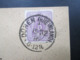 DR 1887 Pfennig Nr. 40 EF Stempel K1 Düren (Rheinland) Firmenkarte Gebrüder Herzheim An Die Lithograf Anstalt In Neuwied - Briefe U. Dokumente