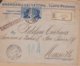 ENVELOPPE TIMBRE  1919   RECOMMANDE  TEMPIO PAUSANIA   ARRIVEE A MARSEILLE  EN FRANCE - Marcophilie