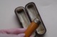 FUME Cigarettes OR Sur ARGENT Avec Etui ( Zie / Voir / See Photo ) Older One In Good Condition +/- 8 Cm. ! - Zigarettenhalter U. -spitzen