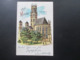AK 1902 Lithografie / Künstlerkarte Gruss Aus Münster Ludgeri Kirche Verlag Von Carl Waldeck, Münster - Gruss Aus.../ Grüsse Aus...
