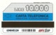 Italia - Tessera Telefonica Da 10.000 Lire N. 283 - Ostia - Pubbliche Figurate Ordinarie