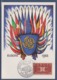 = Conseil De L'Europe Europa Droits De L'Homme CEPT Strasbourg 14.9.1963 N°1396 Carte Postale - 1963