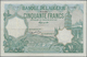 Algeria / Algerien: Banque De L'Algérie Pair With 50 Francs 1936 P.80 (VF+ With Pinholes) And 100 Fr - Algerije