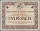 Andorra: Consell General De Les Valls D'Andorra 1 Pesseta 1936, P.6, Excellent Condition With A Stro - Andorre