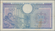 Belgium / Belgien: 500 Francs = 100 Belgas 1943 P.124 Soft Horizontal Fold And A Few Spots And 100 F - Andere & Zonder Classificatie