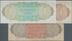 Belize: Set With 3 Banknotes Of The 1976 Series With 1 Dollar (UNC), 2 Dollars (F+) And 5 Dollars (F - Belice