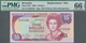 Bermuda: Group Of 5 Banknotes 5 Dollars 1989 REPLACEMENT, P.35b With Prefix "Z" In UNC Condition, Al - Bermudas