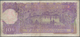 Bhutan: Nice Pair With 10 Ngultrum ND(1974) P.3 (F) And 500 Ngultrum ND(1994) P.21 (UNC). (2 Pcs.) - Bhután