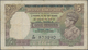 Burma / Myanmar / Birma: Lot With 4 Banknotes 1, 5, 10 And 100 Rupees ND(1945), All With Overprint “ - Myanmar