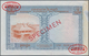 Cambodia / Kambodscha: Banque Nationale Du Cambodge 1 Riel ND(1955) DLR Specimen, P.1s, Traces Of Gl - Cambodia