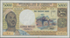 Cameroon / Kamerun: 5000 Francs ND(1974), P.17b, Some Minor Rusty Spots And A Few Pressed Folds. Con - Camerún