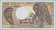 Cameroon / Kamerun: 5000 Francs ND(1984-92), P.22, Almost Perfect Condition With A Tiny Dint At Uppe - Camerún