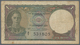 Delcampe - Ceylon: Set Of 3 Notes 1 Rupee Dated 2x 1941 And 1xs 1945 P. 30, 34, All Used With Folds And Stain I - Sri Lanka