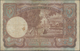 Ceylon: Nice Group With 3 Banknotes 5 Rupees 1941 P.32 (F), 10 Rupees 1941 P.36A (F+) And 25 Cents 1 - Sri Lanka