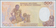 Chad / Tschad: Republique Du Tschad Pair With 500 Francs 1990 P.9c (UNC) And 1000 Francs 1988 P.10A - Tsjaad