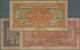 China: Bank Of Communications Set With 3 Banknotes Comprising 1 Yuan 1917 Place Of Issue WEIHAWEI An - China