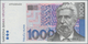 Croatia / Kroatien: Pair With 500 And 1000 Kuna 1993, P.34, 35, Both In Perfect UNC Condition. (2 Pc - Croacia