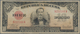 Cuba: Pair With 10 Pesos 1938 P.71d (F-/F) And 1000 Pesos 1950 P.84a (VF+). (2 Pcs.) - Cuba