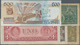 Dominican Republic / Dominikanische Republik: Very Nice Set With 5 Banknotes Comprising For The Banc - Dominicaanse Republiek