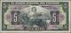 Delcampe - Ecuador: El Banco Central Del Ecuador 5 Sucres 1938 P.84d (VF), 5 Sucres 1945 P.91b (VF+) And Banco - Ecuador